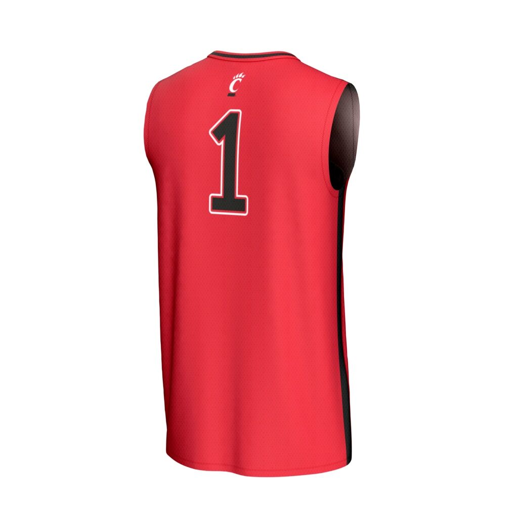#1 Cincinnati Bearcats GameDay Greats Youth Lightweight Collegiate Basketball Fashion Jersey