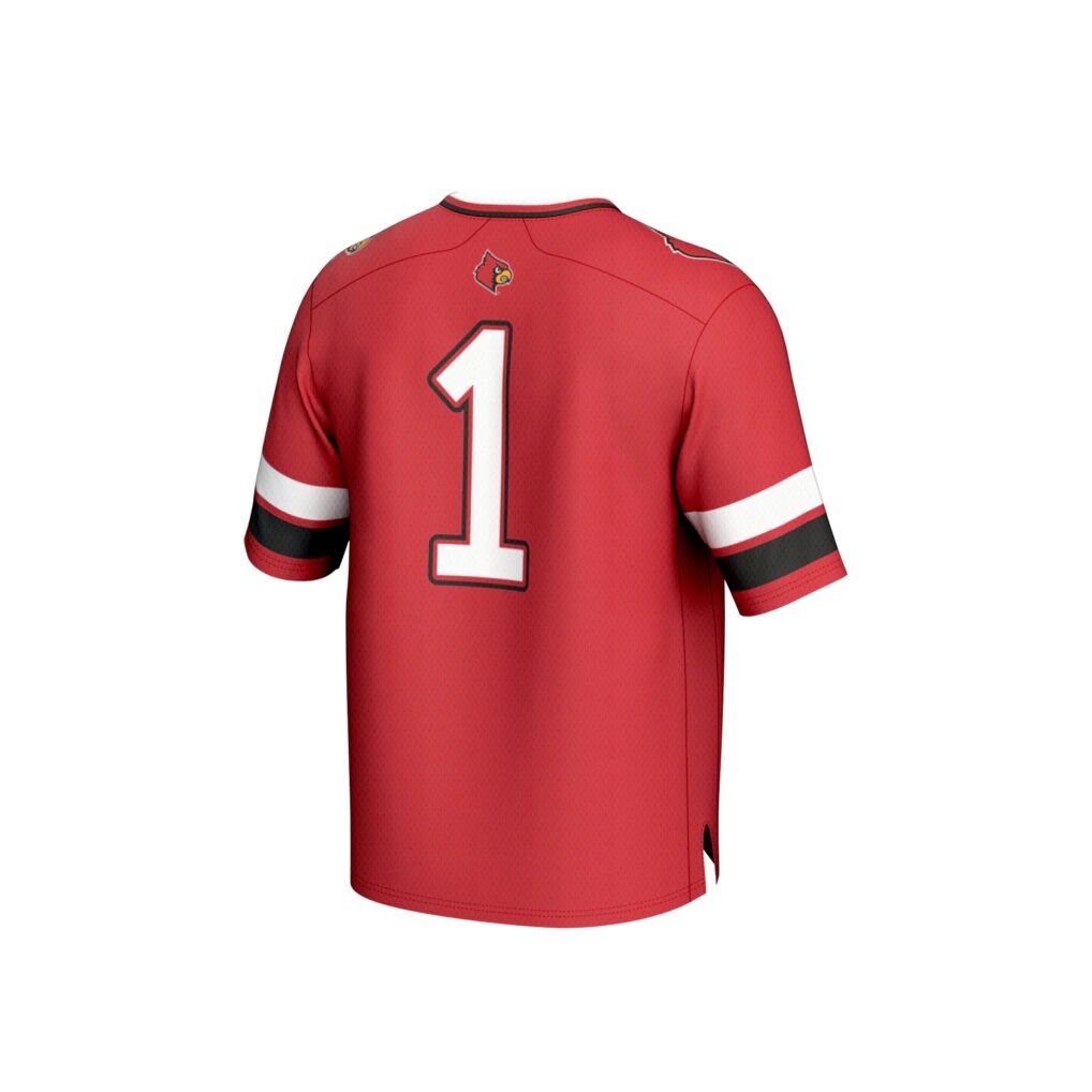#1 Louisville Cardinals GameDay Greats Unisex Lightweight Collegiate Football Fashion Jersey