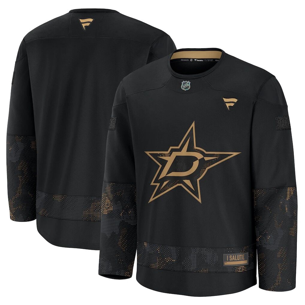 Dallas Stars Fashion7 2024 Military Appreciation Practice Jersey