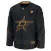 Dallas Stars Fashion7 2024 Military Appreciation Practice Jersey - Black - Side View
