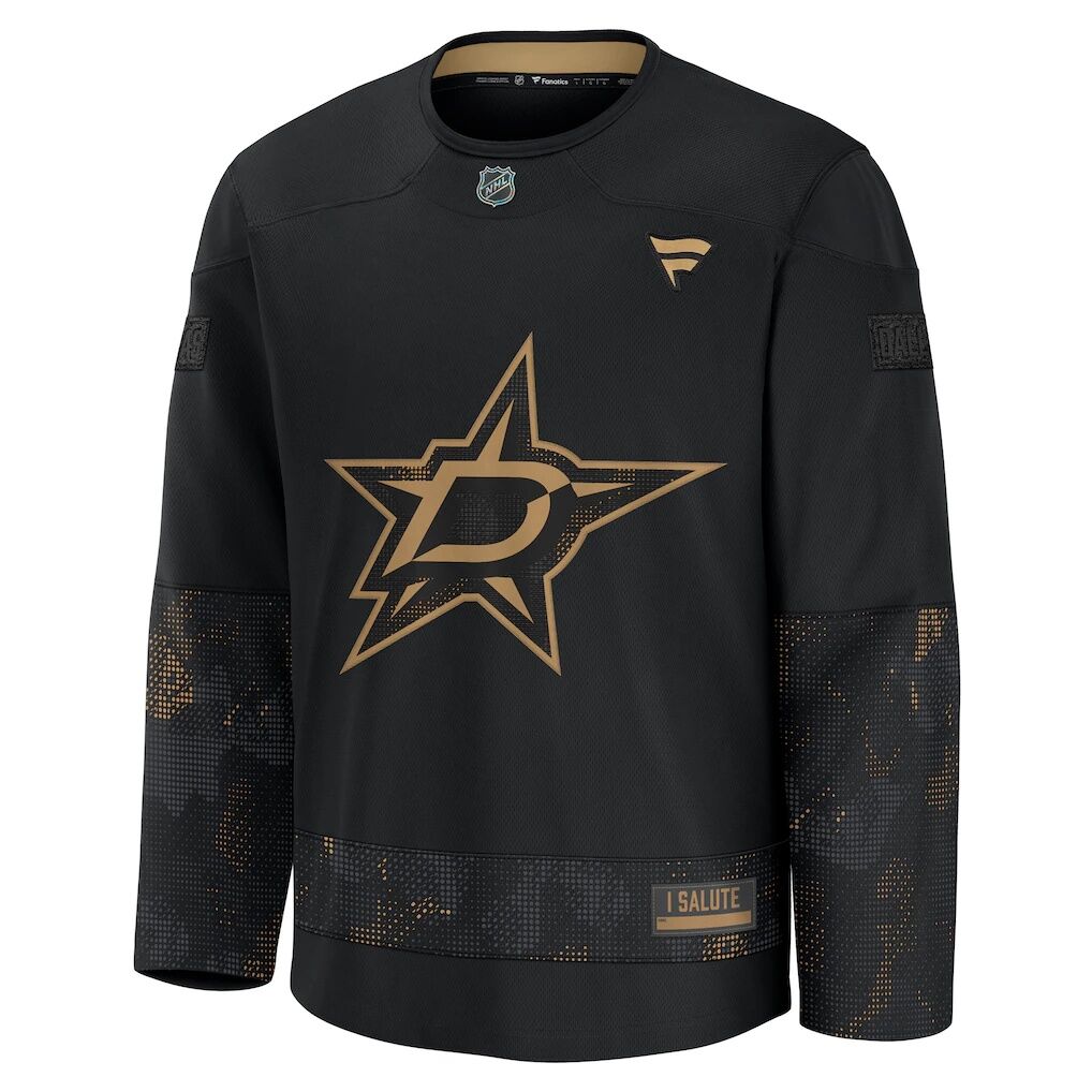 Dallas Stars Fashion7 2024 Military Appreciation Practice Jersey