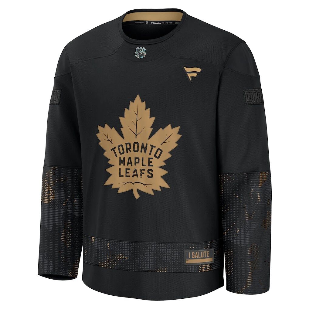 Toronto Maple Leafs Fashion7 2024 Military Appreciation Practice Jersey