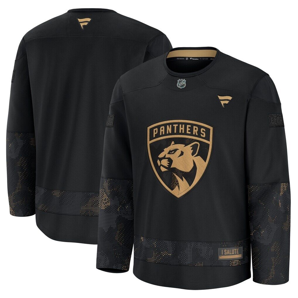 Florida Panthers Fashion7 2024 Military Appreciation Practice Jersey