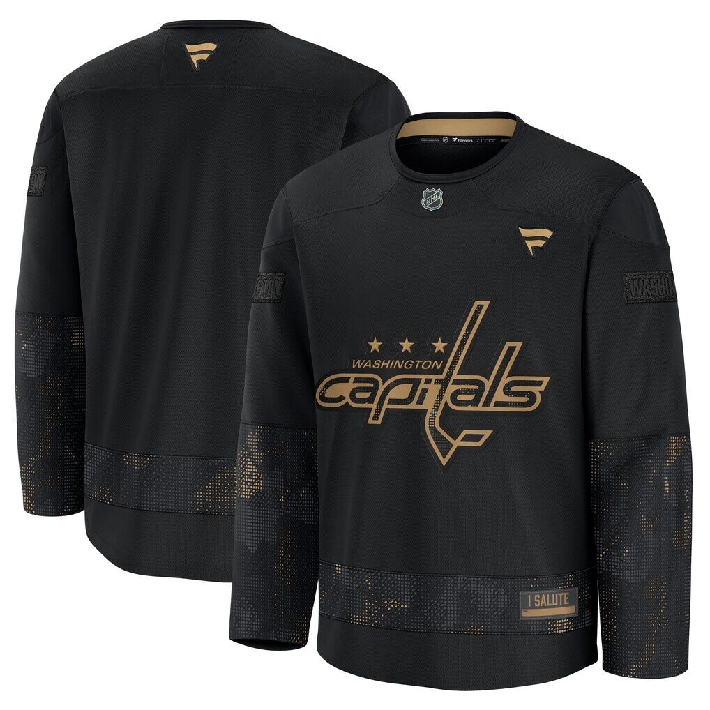 Washington Capitals Fashion7 2024 Military Appreciation Practice Jersey