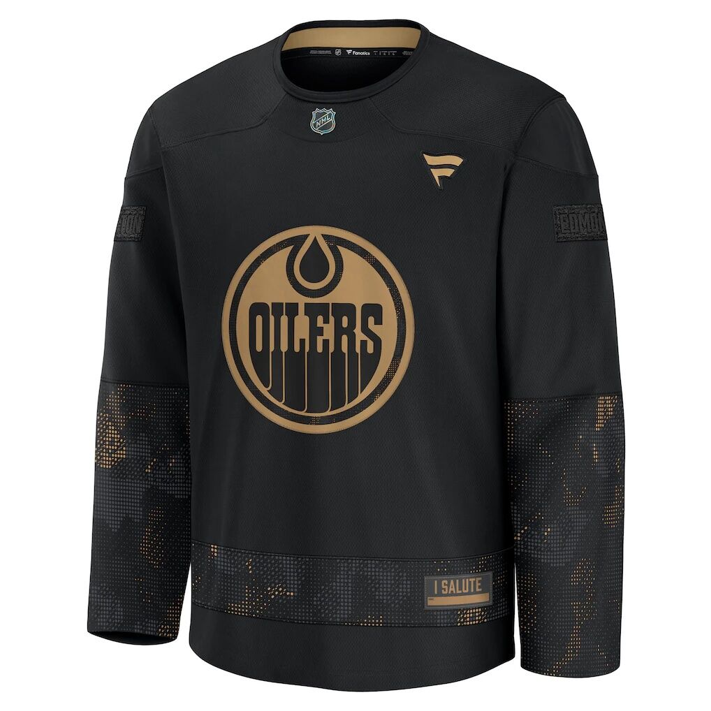 Edmonton Oilers Fashion7 2024 Military Appreciation Practice Jersey