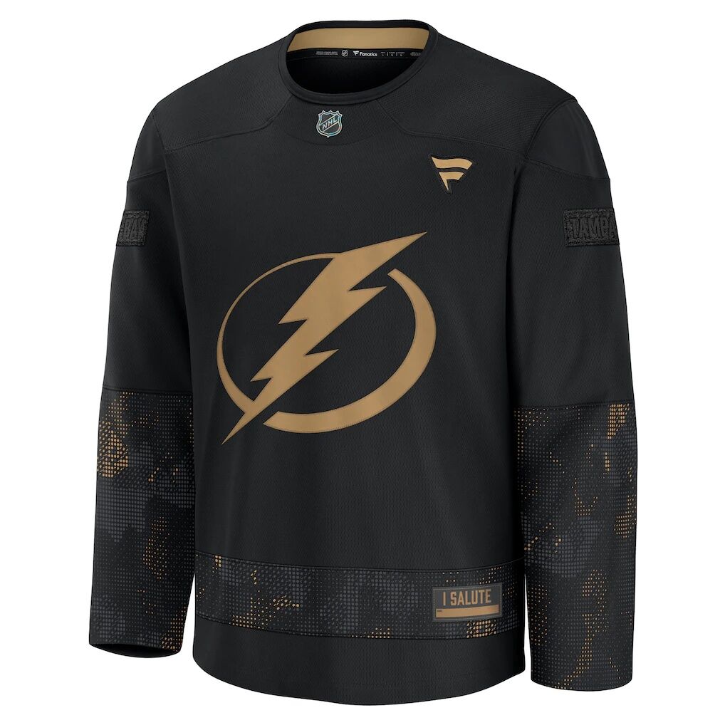 Tampa Bay Lightning Fashion7 2024 Military Appreciation Practice Jersey