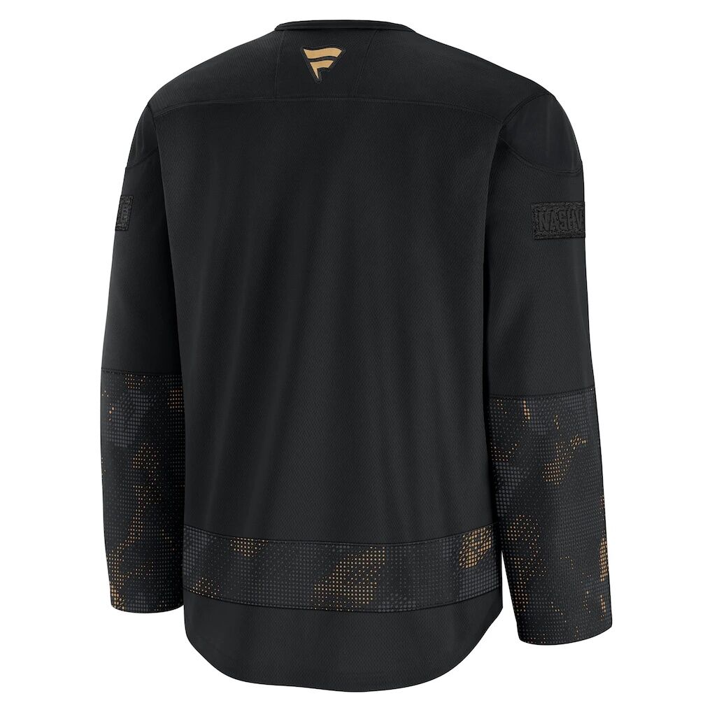 Nashville Predators Fashion7 2024 Military Appreciation Practice Jersey