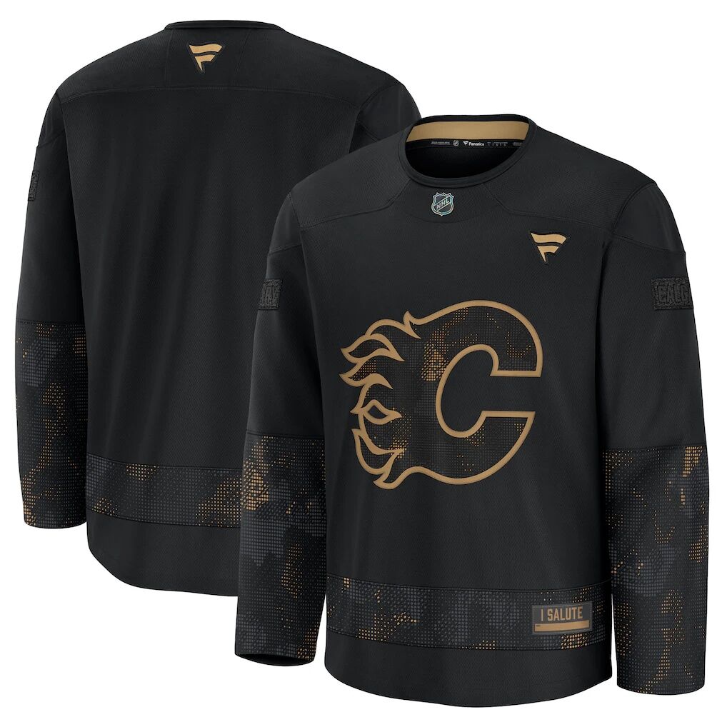 Calgary Flames Fashion7 2024 Military Appreciation Practice Jersey