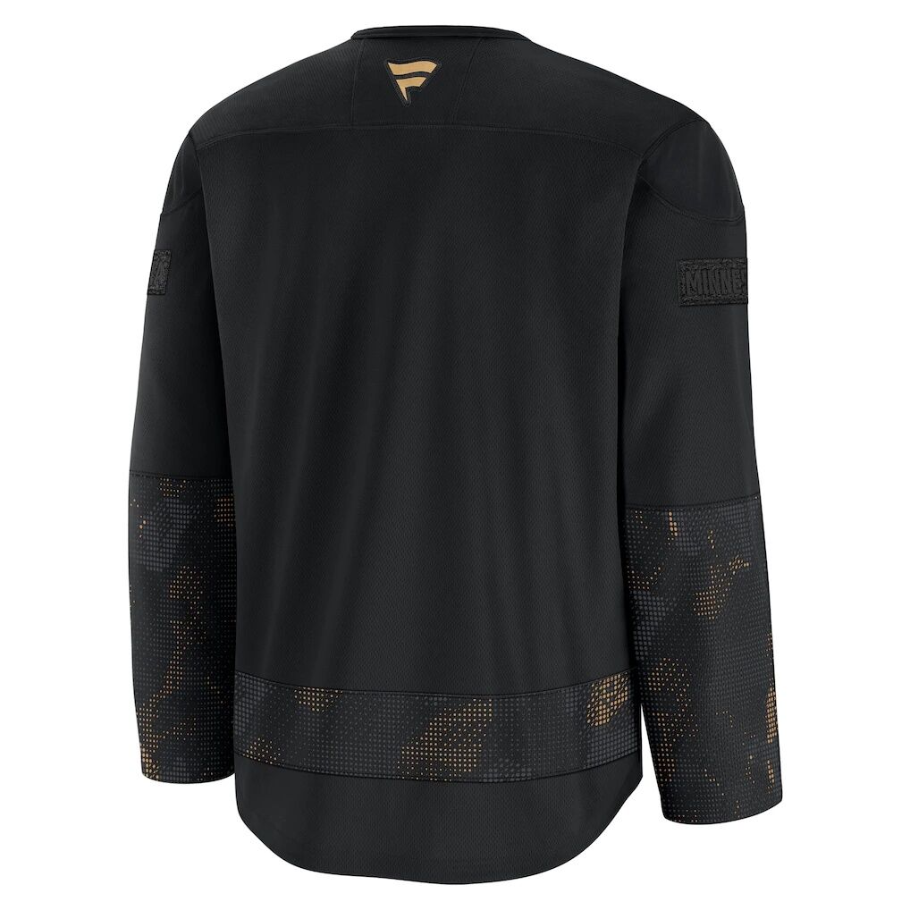 Minnesota Wild Fashion7 2024 Military Appreciation Practice Jersey