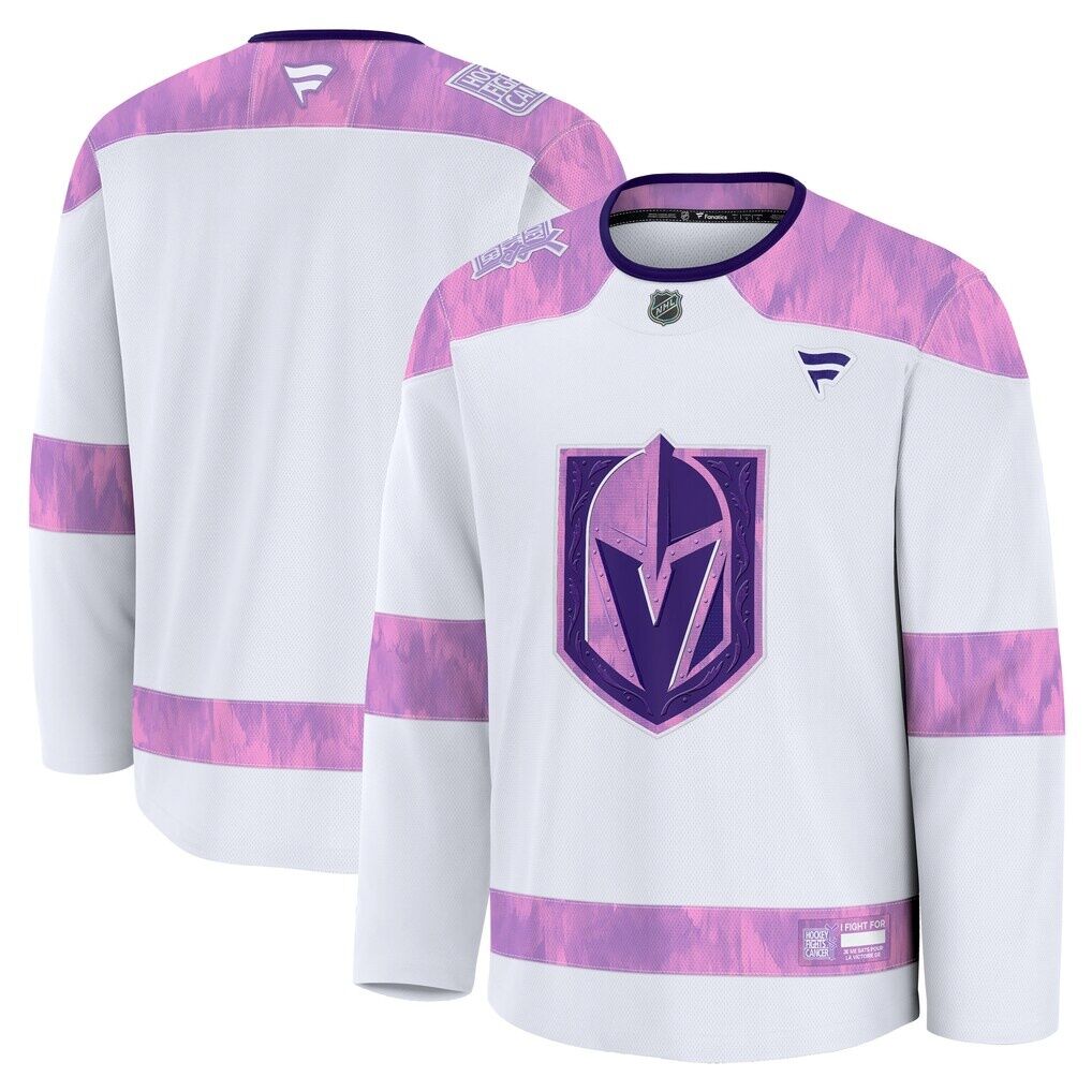 Vegas Golden Knights Fashion7 2024 Hockey Fights Cancer Practice Jersey