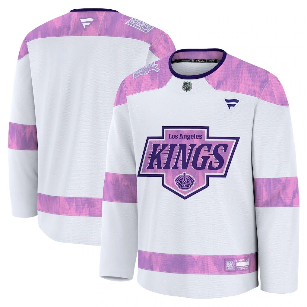 Los Angeles Kings Fashion7 2024 Hockey Fights Cancer Practice Jersey