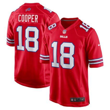 Amari Cooper Buffalo Bills Nike Alternate Game Jersey - Red - Front View