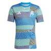 Real Madrid adidas 2025/26 AEROREADY Pre-Match Top - Blue - Side View