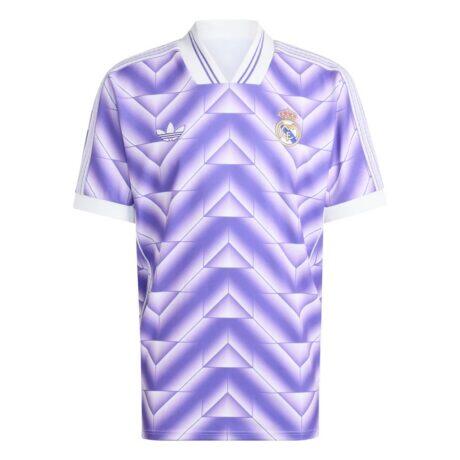 Real Madrid adidas Unisex Lifestyler Fashion Jersey - Purple - Alt1
