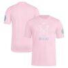 Inter Miami CF adidas 2025 Archive Collection T-Shirt - Pink - Front View