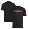 D.C. United adidas 2025 Archive Collection Jersey Hook T-Shirt - Black - Front View