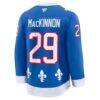 Nathan MacKinnon Colorado Avalanche Fashion7 Alternate Heritage Premium Player Jersey - Blue - Detail View