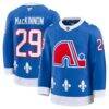 Nathan MacKinnon Colorado Avalanche Fashion7 Alternate Heritage Premium Player Jersey - Blue - Front View