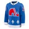 Nathan MacKinnon Colorado Avalanche Fashion7 Alternate Heritage Premium Player Jersey - Blue - Side View