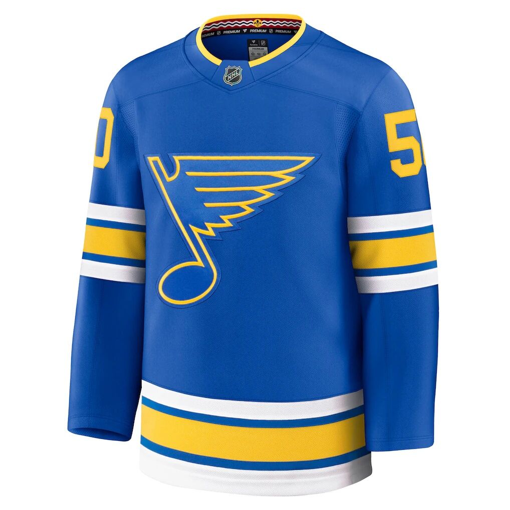 Jordan Binnington St. Louis Blues Fashion7 Home Premium Player Jersey