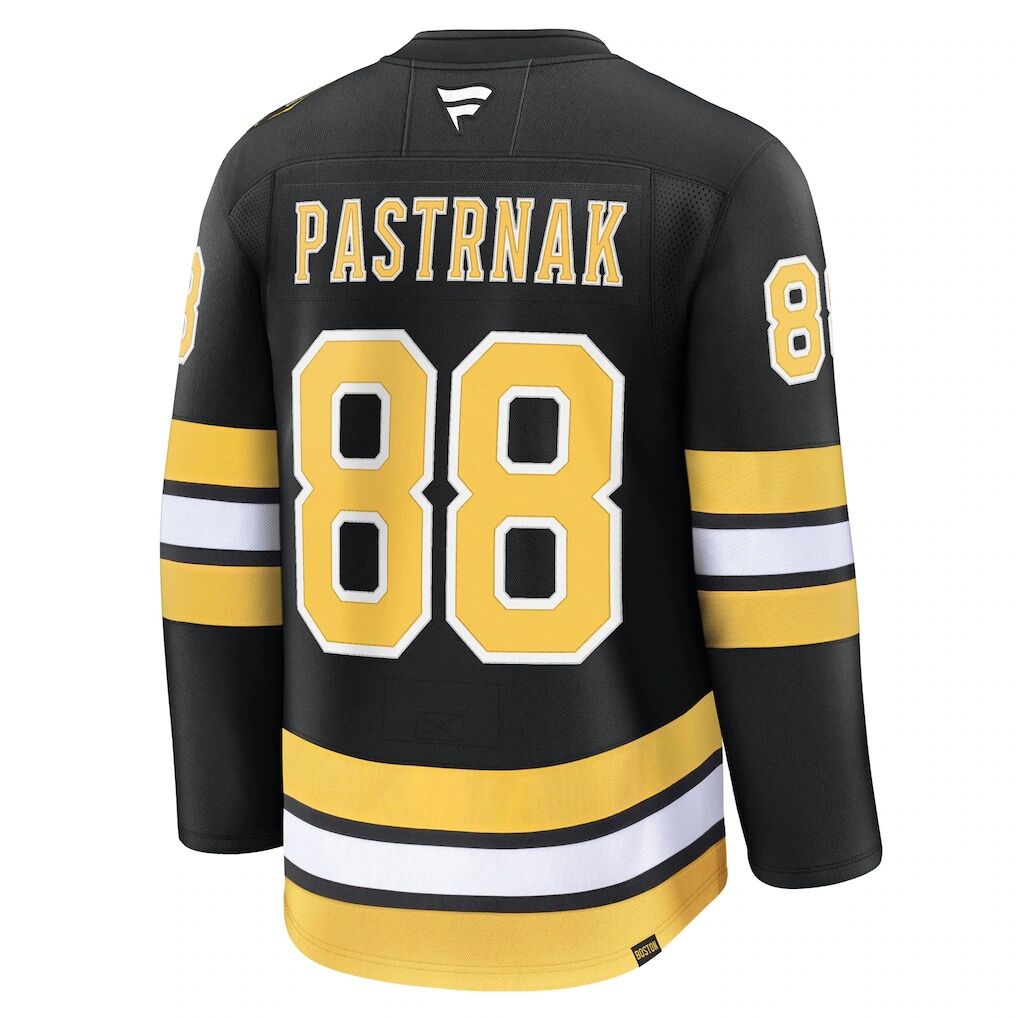 David Pastrnak Boston Bruins Fashion7 Home Premium Player Jersey