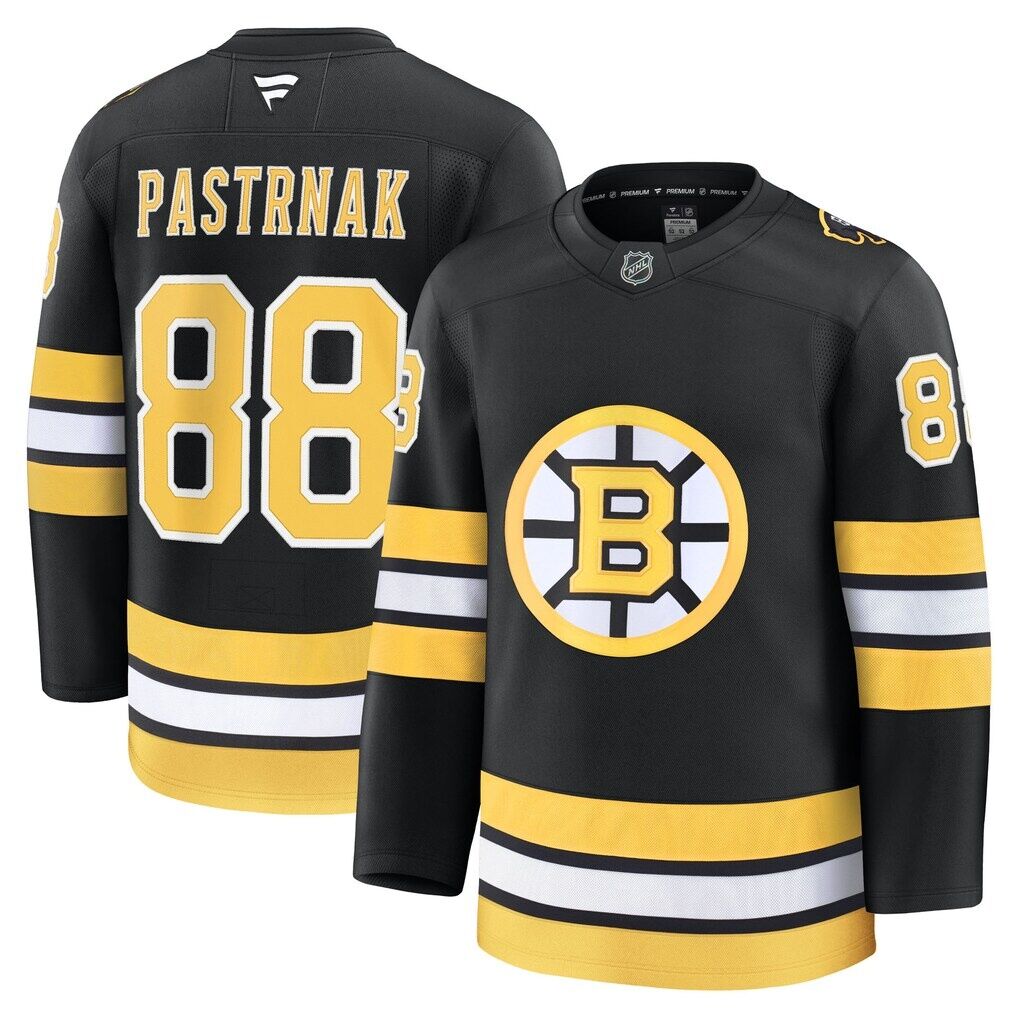 David Pastrnak Boston Bruins Fashion7 Home Premium Player Jersey