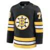 Charlie McAvoy Boston Bruins Fashion7 Home Premium Player Jersey - Black - Side View