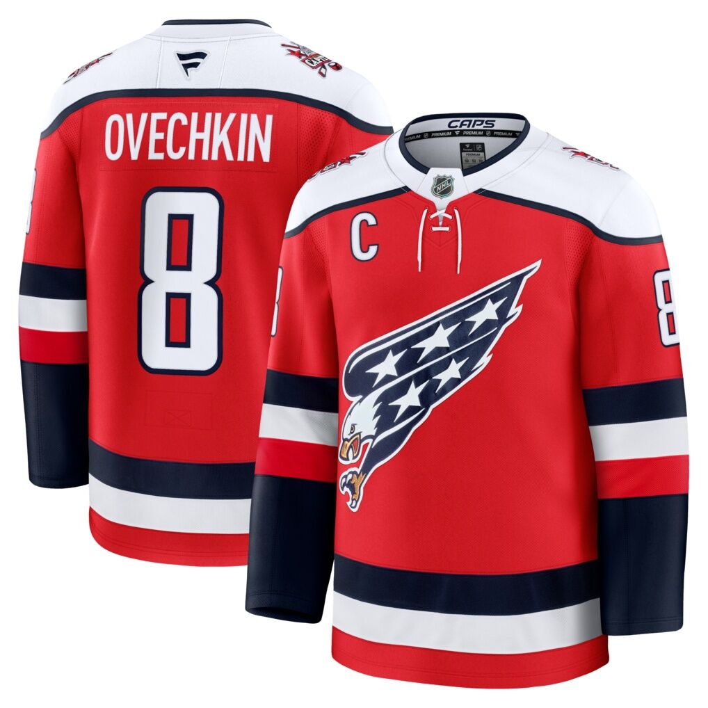 Alexander Ovechkin Washington Capitals Fashion7 Alternate Premium Player Jersey