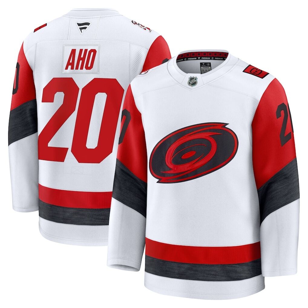 Sebastian Aho Carolina Hurricanes Fashion7 Away Premium Jersey