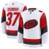 Andrei Svechnikov Carolina Hurricanes Fashion7 Away Premium Jersey - White - Front View