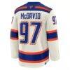 Connor McDavid Edmonton Oilers Fashion7 Alternate Premium Jersey - - Detail View