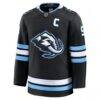 Clayton Keller Utah Mammoth Fashion7 Home Premium Player Jersey - Black - Side View