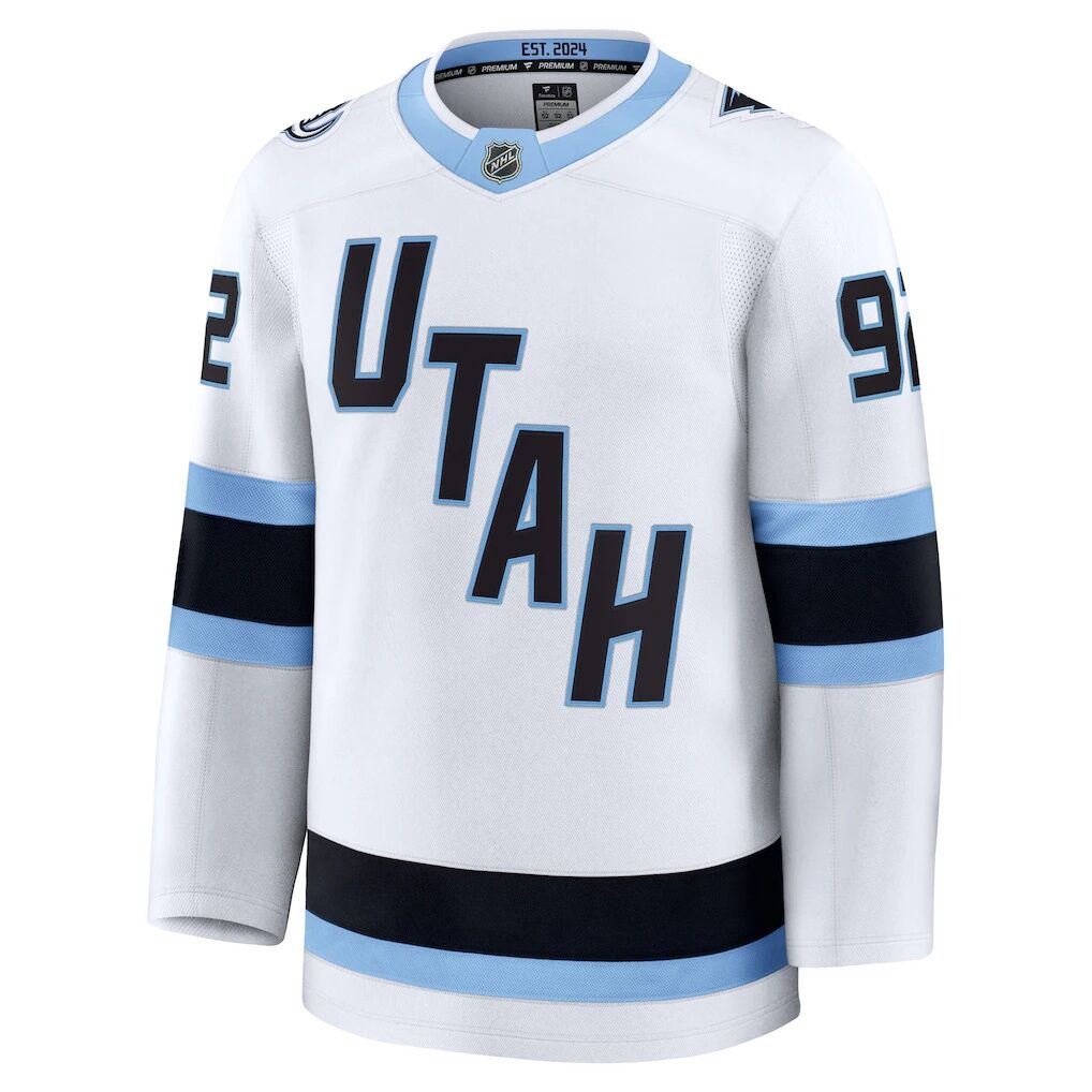 Logan Cooley Utah Mammoth Fashion7 Away Premium Player Jersey