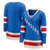 New York Rangers Fashion7 Women's Centennial Breakaway Jersey - Blue - Front View