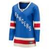 New York Rangers Fashion7 Women's Centennial Breakaway Jersey - Blue - Side View