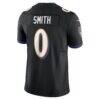 Roquan Smith Baltimore Ravens Nike Alternate Vapor F.U.S.E. Limited Jersey - Black - Detail View