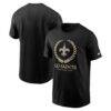 New Orleans Saints Nike Primetime Local Essential T-Shirt - Black - Front View