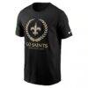 New Orleans Saints Nike Primetime Local Essential T-Shirt - Black - Side View