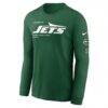 New York Jets Nike Play to Win Essential Long Sleeve T-Shirt - Green - Alt1