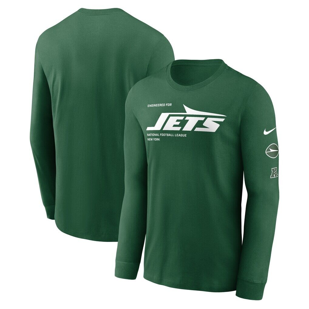 New York Jets Nike Play to Win Essential Long Sleeve T-Shirt