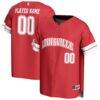 Louisville Cardinals GameDay Greats Youth NIL Pick-A-Player Baseball Lightweight Jersey - Red - Front View