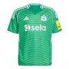 Newcastle United adidas Youth 2025/26 Away Replica Jersey - Green - Side View