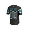 Coastal Carolina Chanticleers GameDay Greats Unisex NIL Lightweight Collegiate Football Fashion Jersey - Black - Detail View