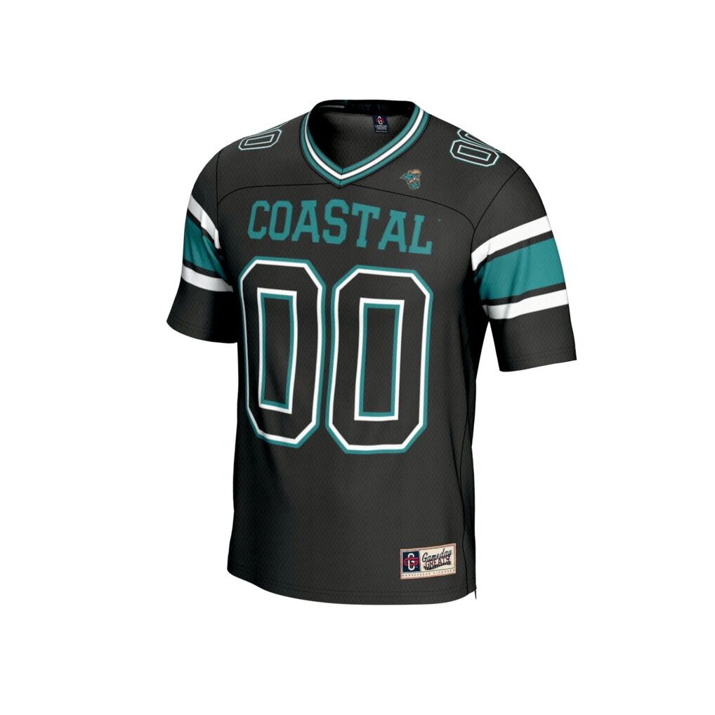 Coastal Carolina Chanticleers GameDay Greats Unisex NIL Lightweight Collegiate Football Fashion Jersey