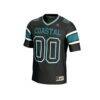 Coastal Carolina Chanticleers GameDay Greats Youth NIL Lightweight Collegiate Football Fashion Jersey - Black - Side View