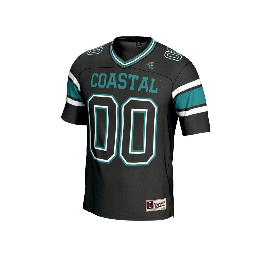 Coastal Carolina Chanticleers GameDay Greats Youth NIL Lightweight Collegiate Football Fashion Jersey