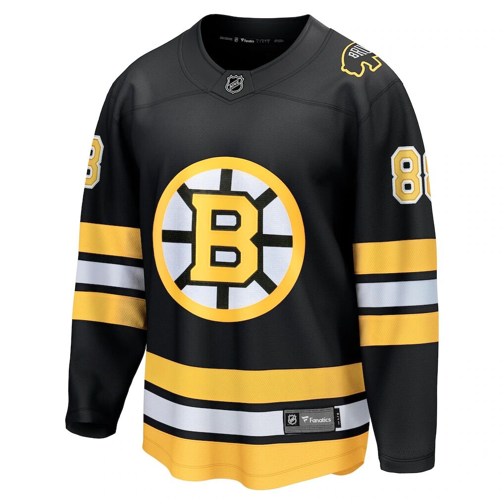 David Pastrnak Boston Bruins Fashion7 Home Breakaway Player Jersey