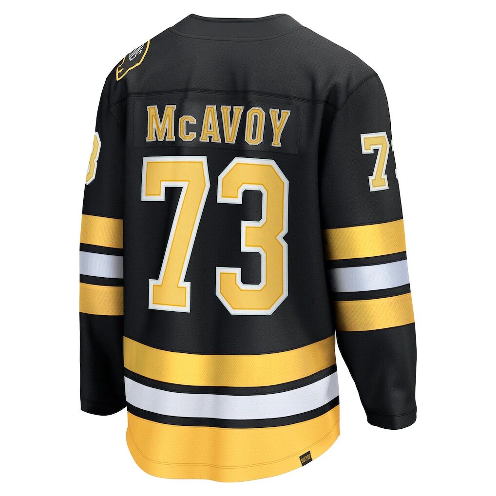 Charlie McAvoy Boston Bruins Fashion7 Home Breakaway Player Jersey
