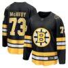 Charlie McAvoy Boston Bruins Fashion7 Home Breakaway Player Jersey - Black - Front View
