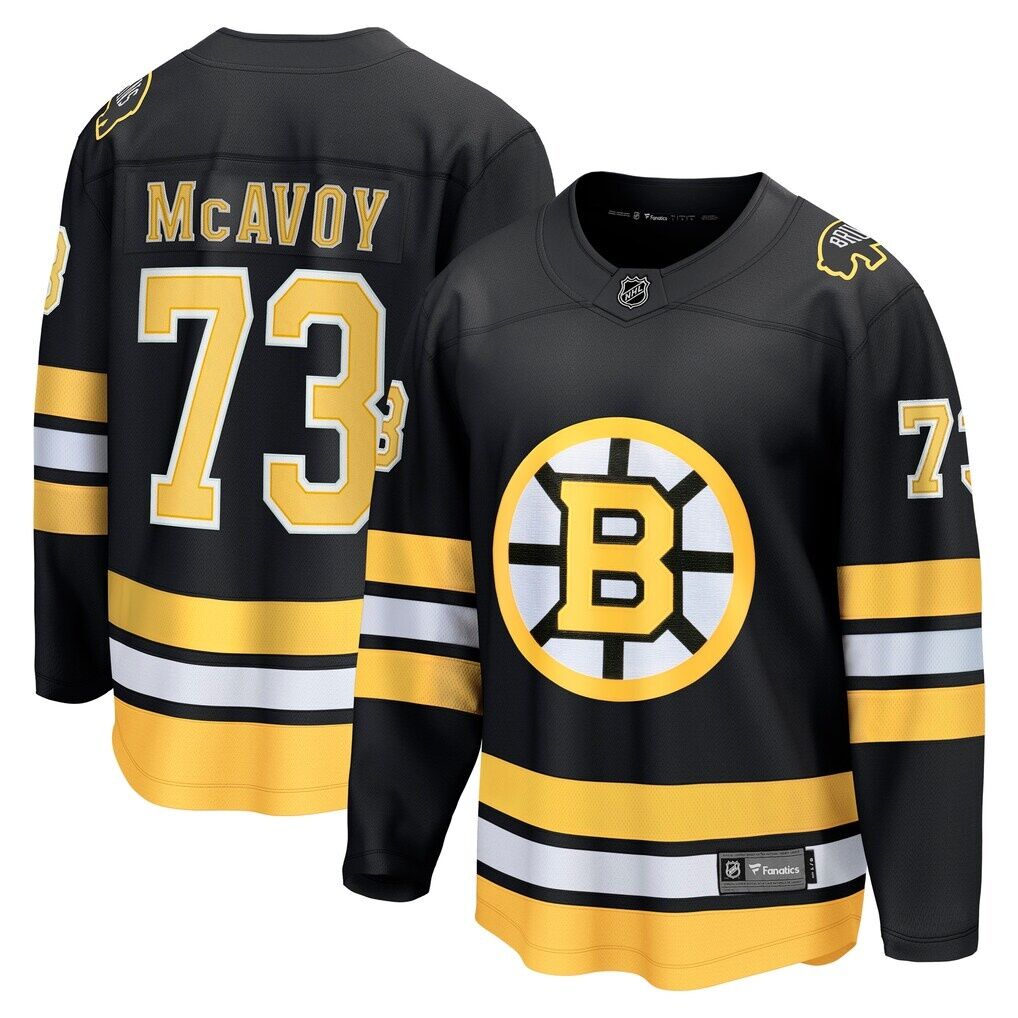 Charlie McAvoy Boston Bruins Fashion7 Home Breakaway Player Jersey
